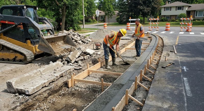 Cement Curbing Installation in Honolulu, HI