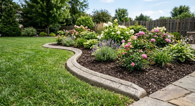 Flowerbed Curbing Installation in Honolulu, HI