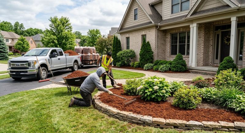 Organic Mulch Installation in Honolulu, HI