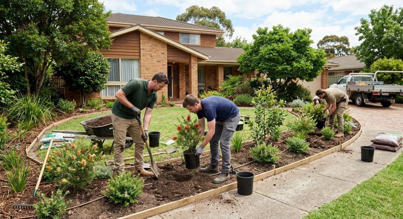 Rose Bush Planting in Ventura County, CA